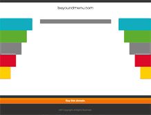 Tablet Screenshot of beyoundmenu.com